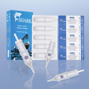 Kim hình xăm dùng một lần Bộ hộp màu trắng kim