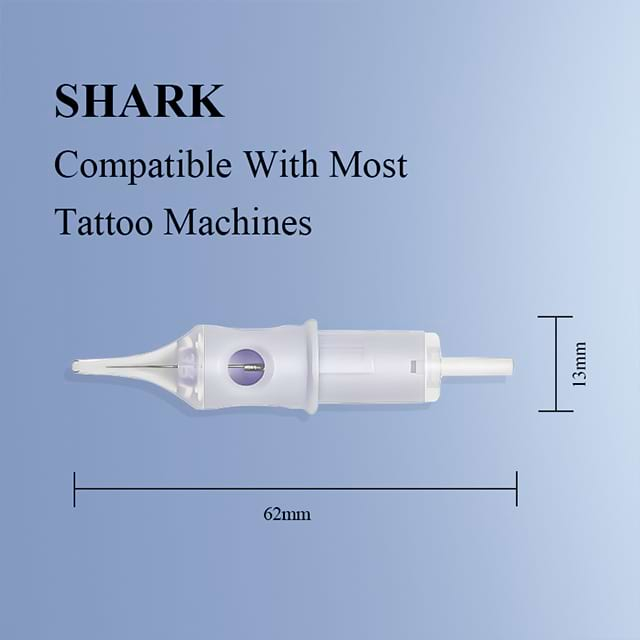 Kim hình xăm dùng một lần Bộ hộp màu trắng kim