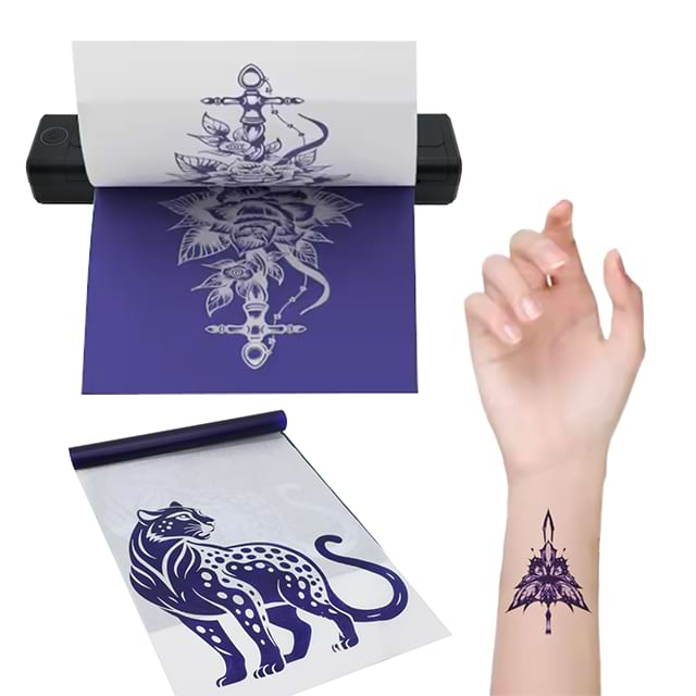 Máy in hình xăm không dây Bluetooth