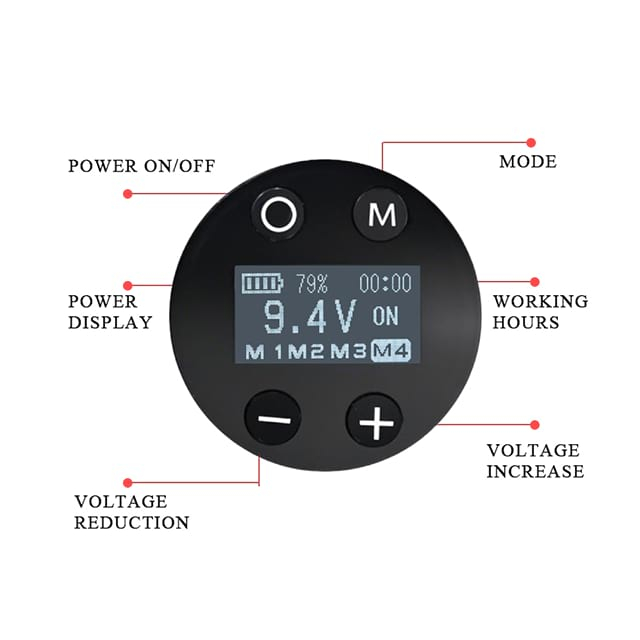 Máy xăm không dây có thể sạc lại