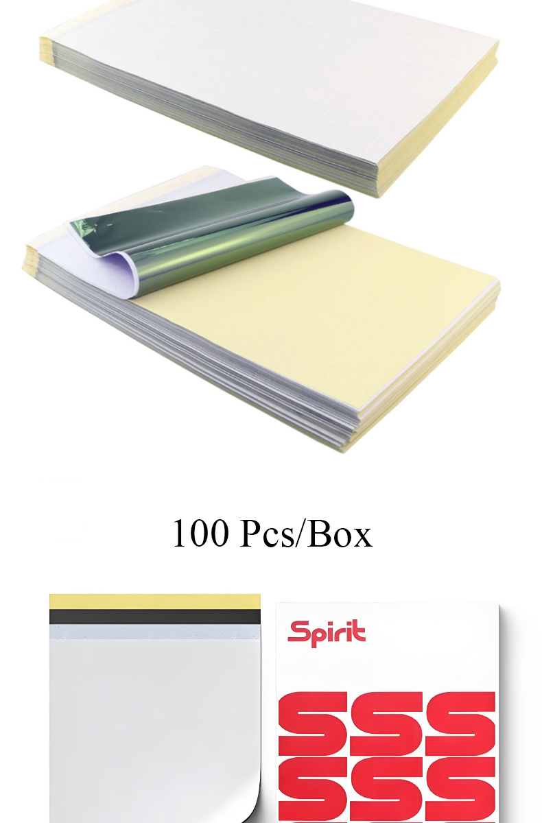 Giấy chuyển h&igrave;nh xăm nhiệt d&ugrave;ng một lần A4