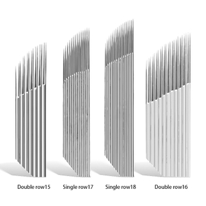 FIXPMU Double Row Kim Micro Blade Trang điểm vĩnh viễn Lông mày