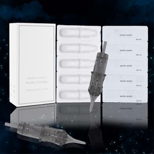Bộ kim xăm hình hộp trắng cấp y tế